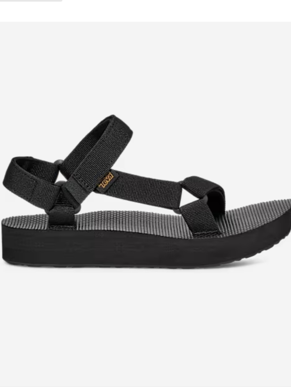Teva Black Women's Midform Active Sandal